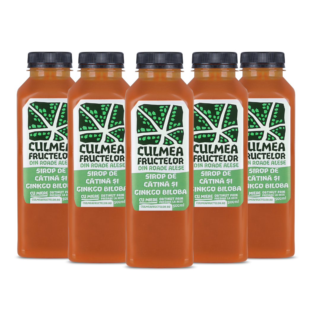 Sirop de Cătină cu Ginkgo Biloba