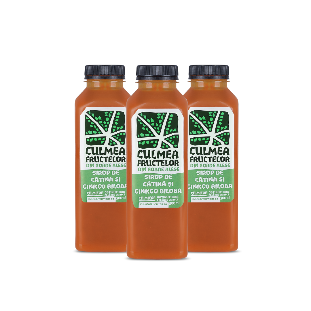 Sirop de Cătină cu Ginkgo Biloba