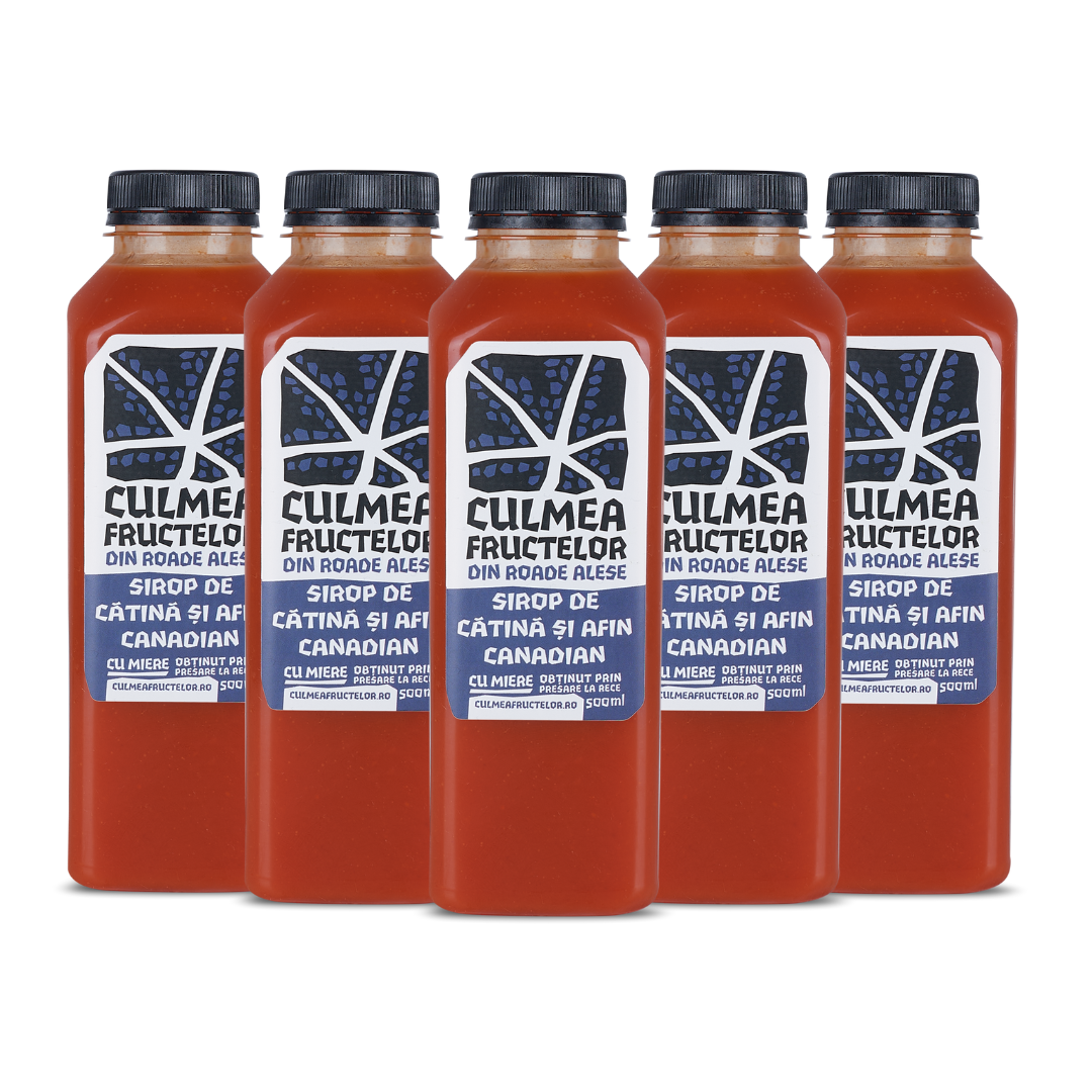 Sirop de Cătină și Afin Canadian